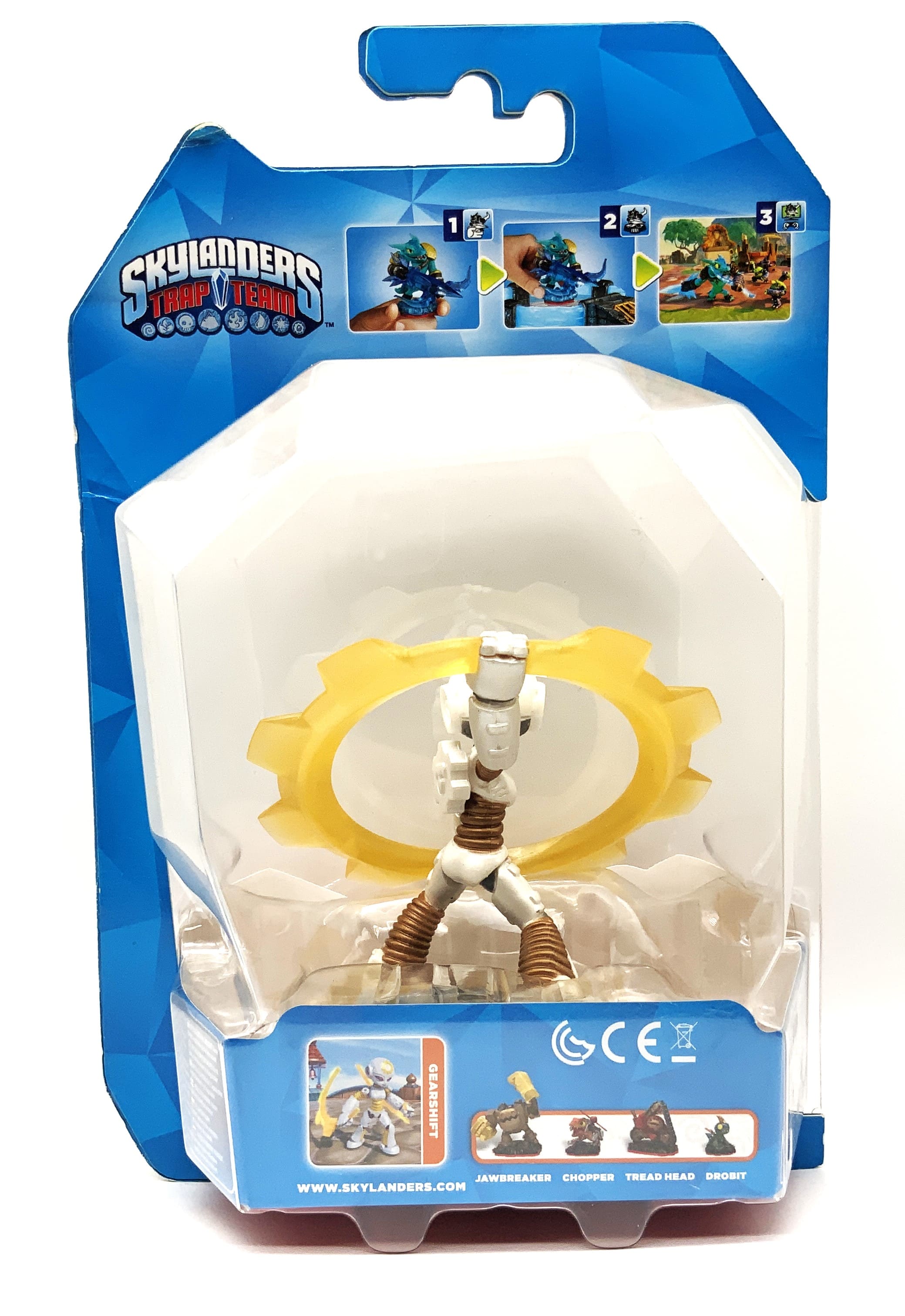 Figurine Skylanders Trap Team Gearshift dans son emballage d'origine OVP
