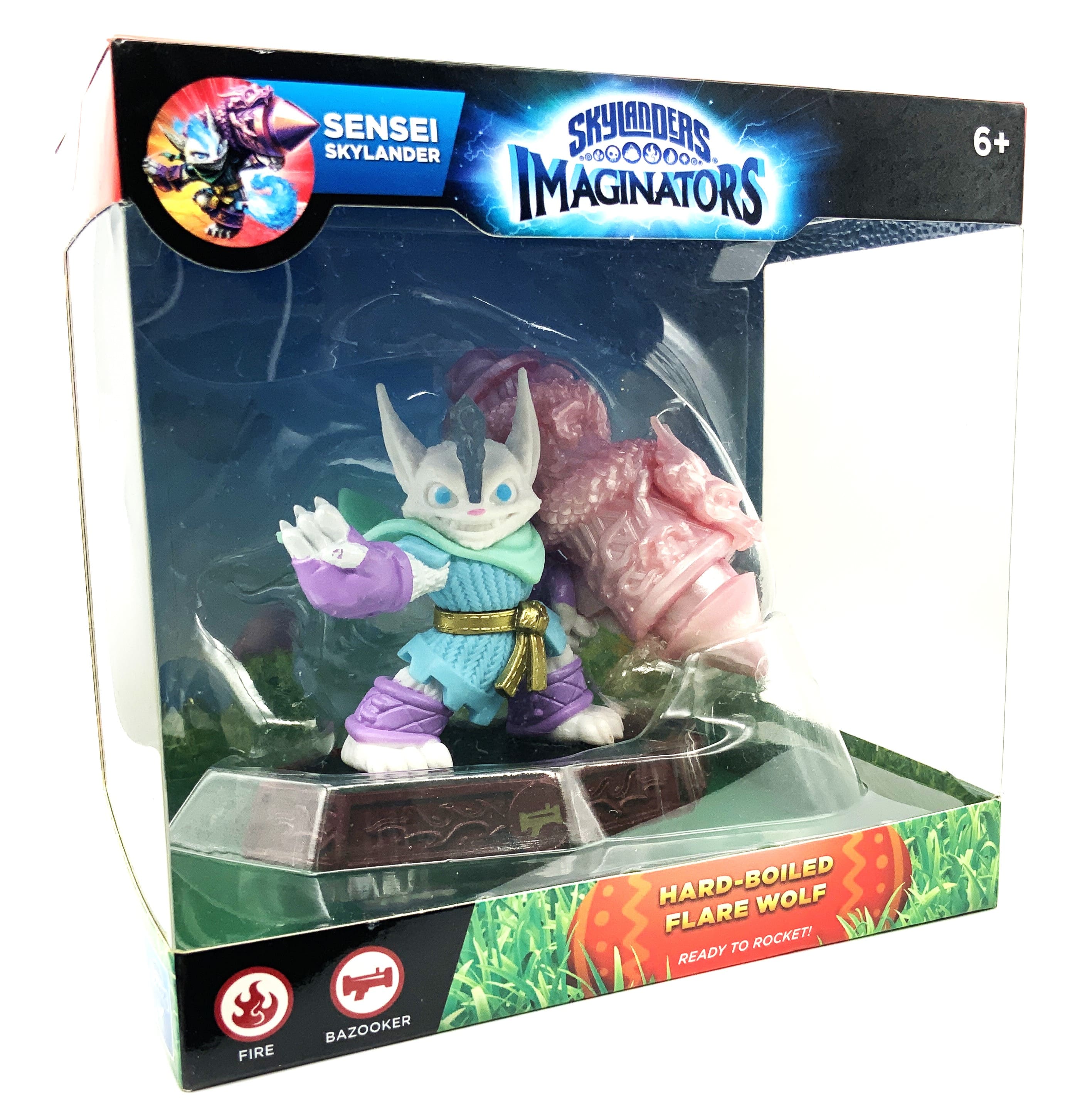 Figurine Skylanders Imaginators Hard Boiled Flare Wolf dans son emballage d'origine OVP