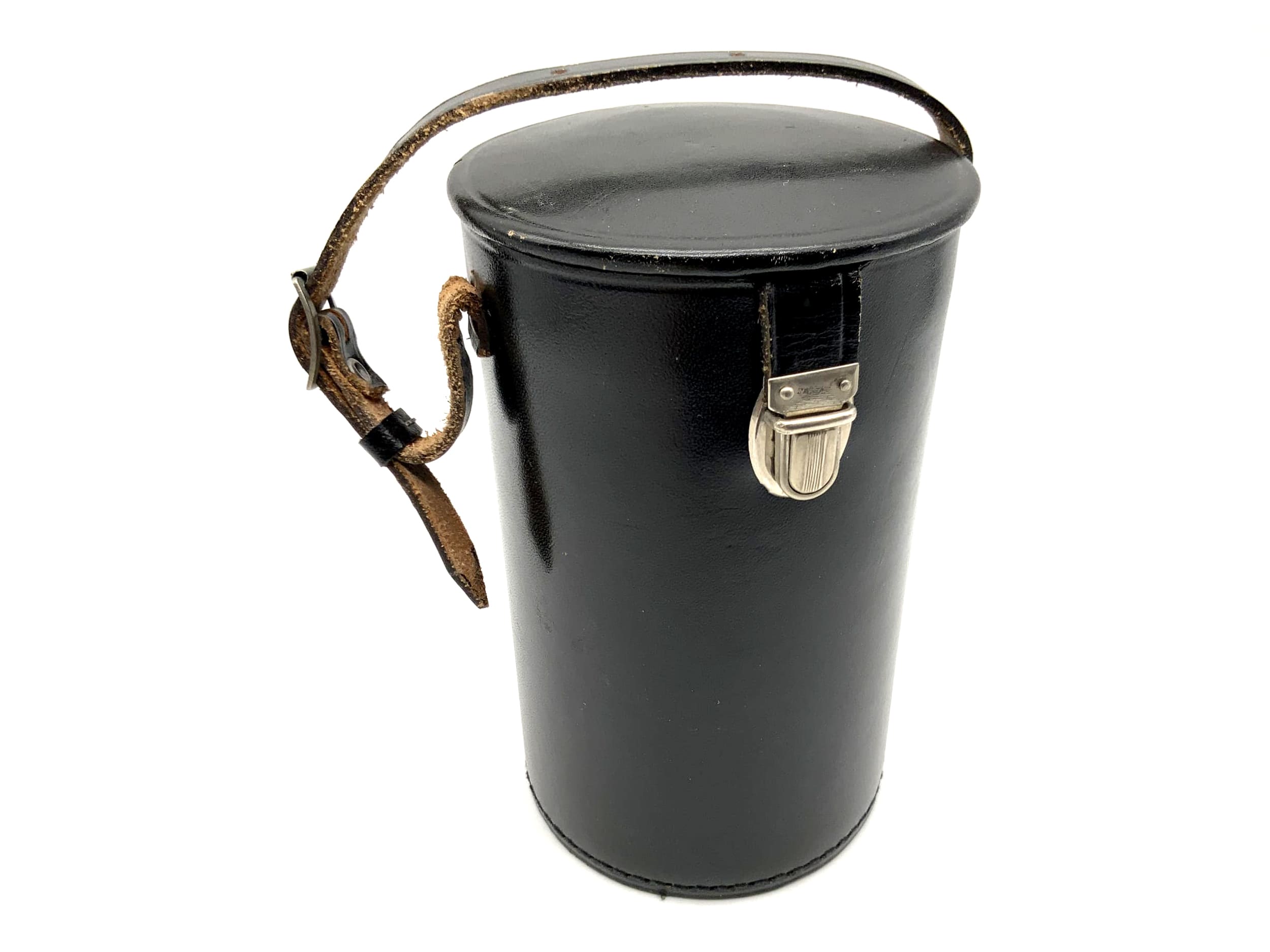 Étui rigide universel pour objectif, carquois noir, environ 14 x 8,5 cm