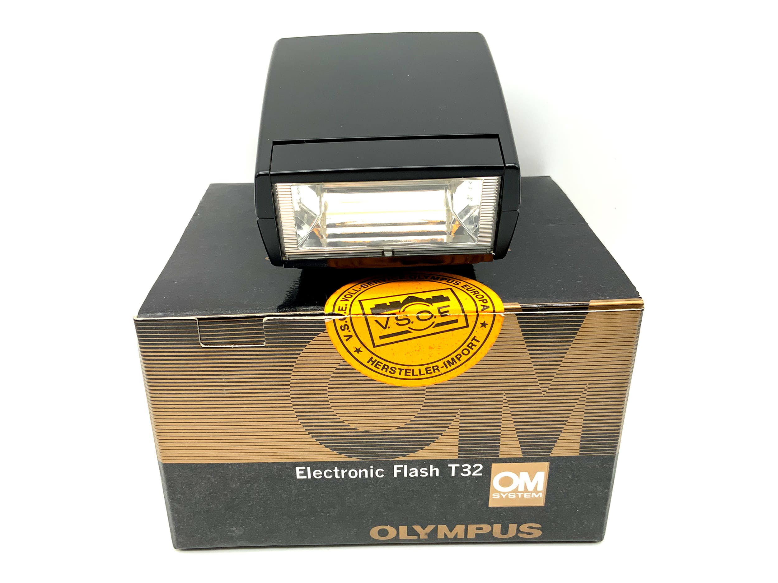 Olympus Electronic flash T32 flash unit for OM system camera flash