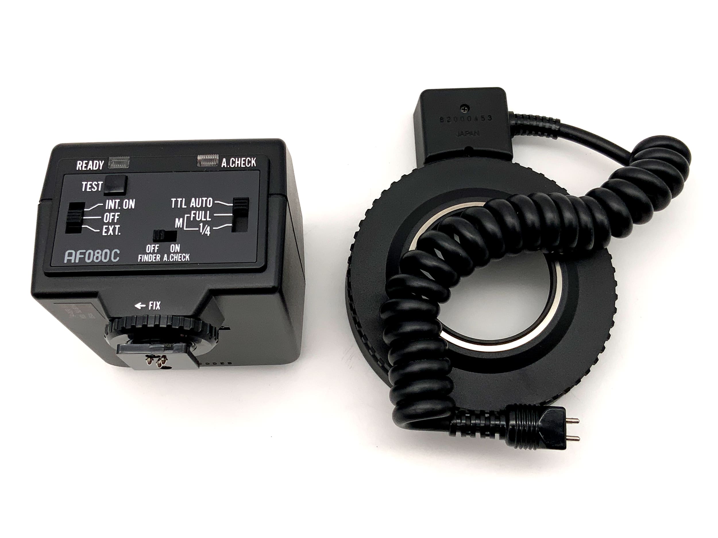 Pentax AF080C Ring Light Set Blitzgerät in OVP für LX, Super A, PZ-1P Blitz