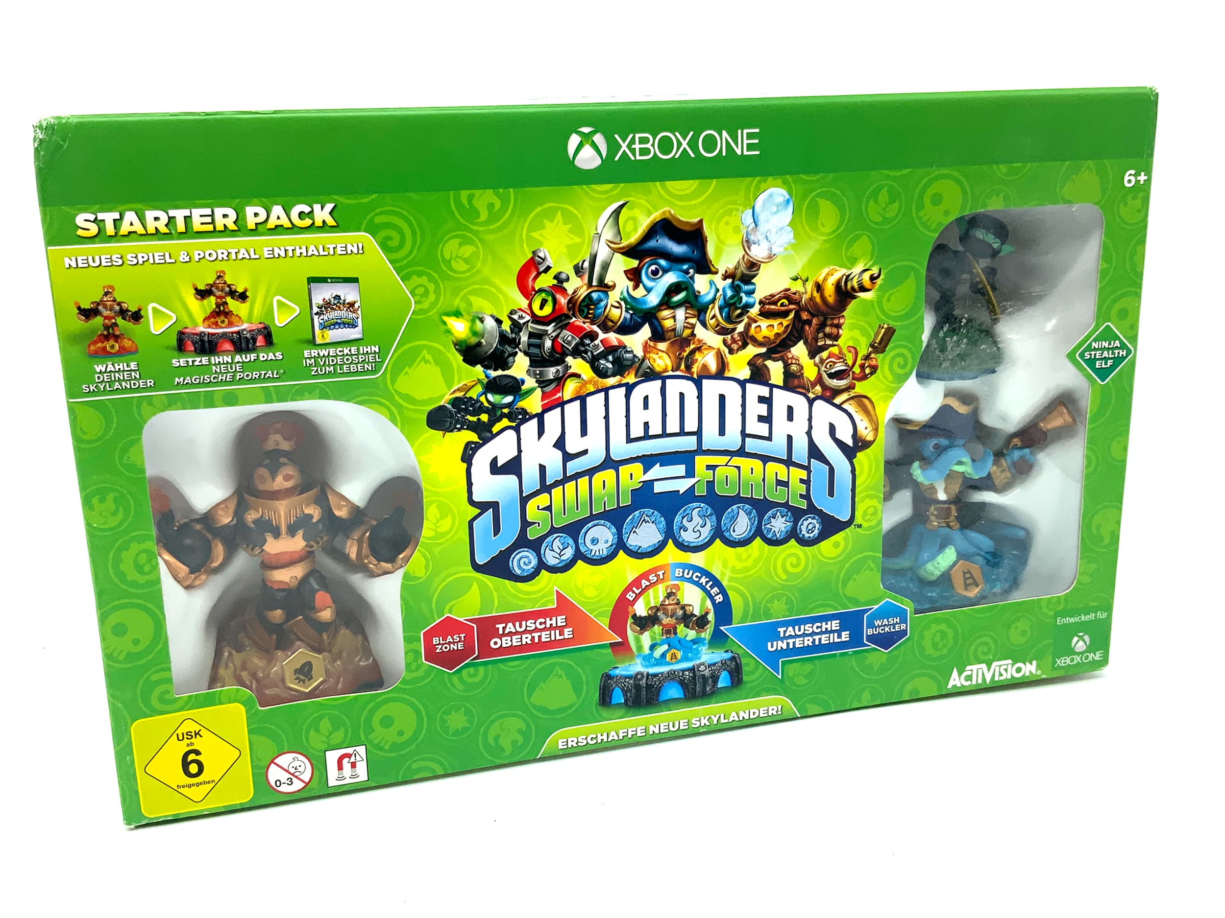 Skylanders Swap Force Starterset für Xbox One starter Pack Neu