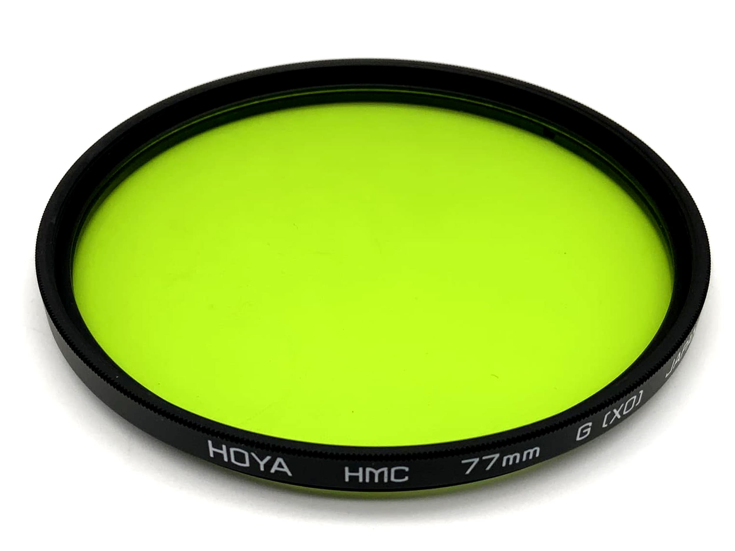 Hoya color filter G(X0) green yellow/green HMC filter 77mm filter thread M77