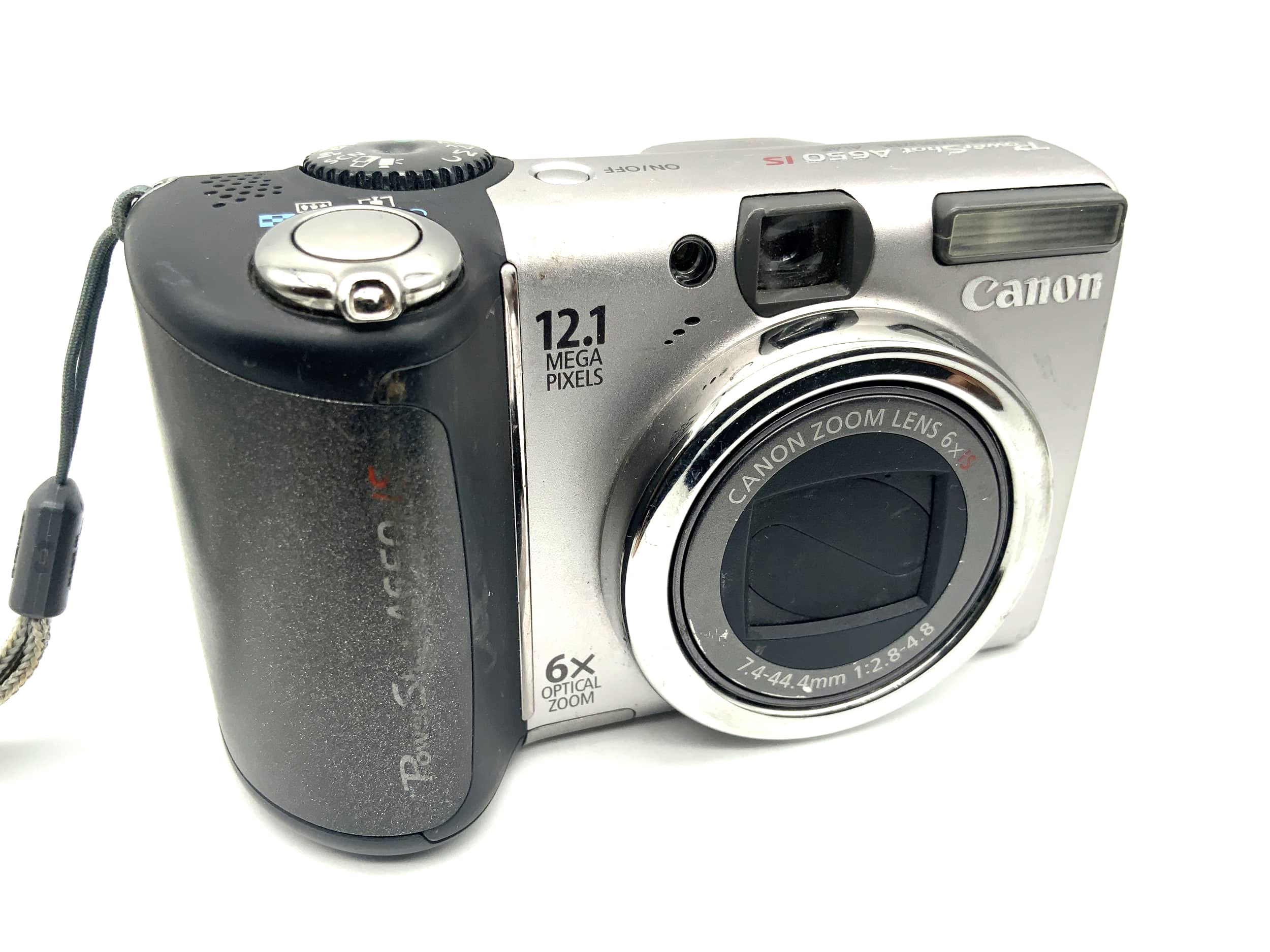 Canon Power Shot A650 IS with Zoom Lens 6x IS 7.4-44.4mm 1:2.8-4.8 12.1 MP Ai AF