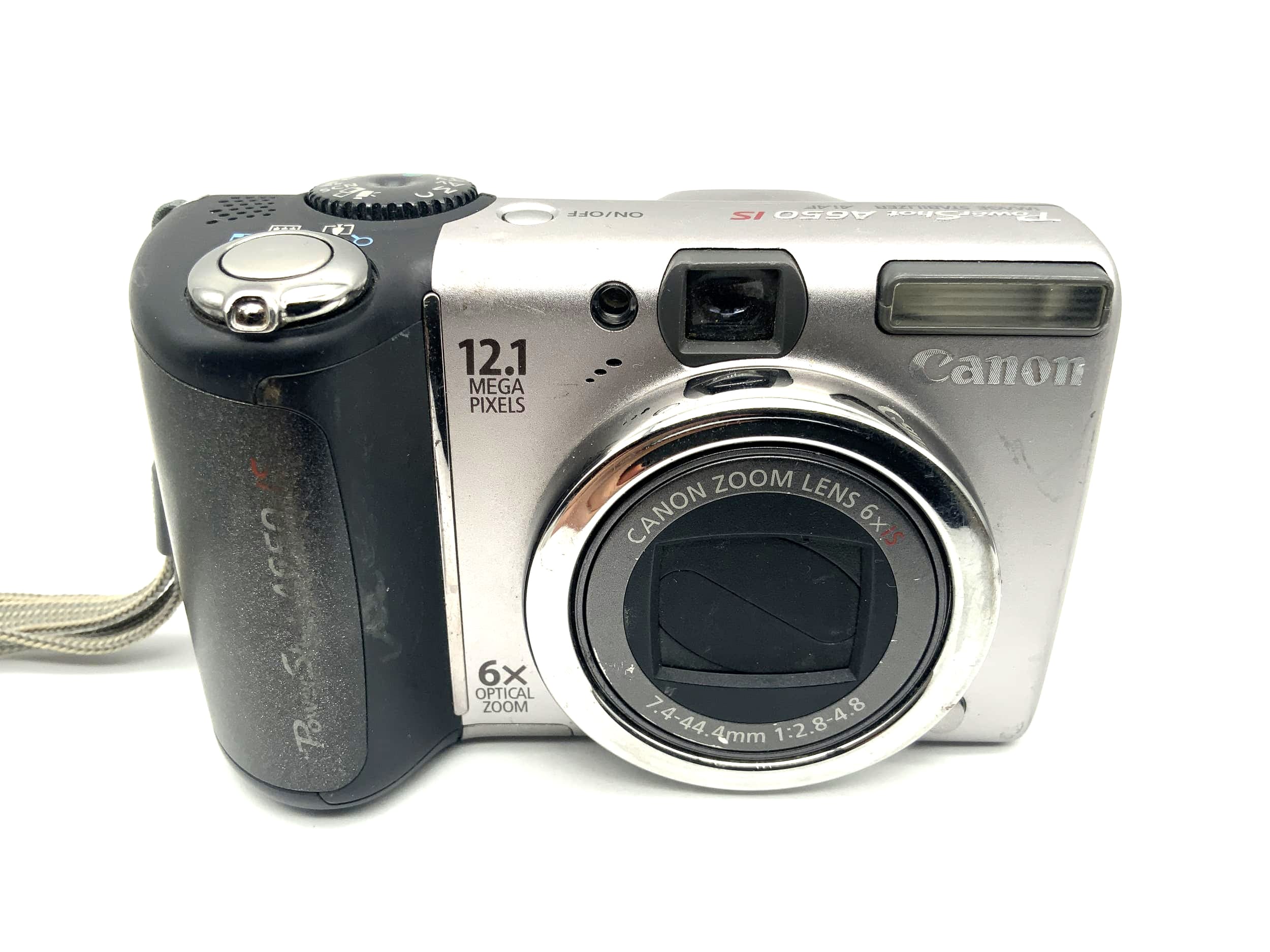 Canon Power Shot A650 IS with Zoom Lens 6x IS 7.4-44.4mm 1:2.8-4.8 12.1 MP Ai AF