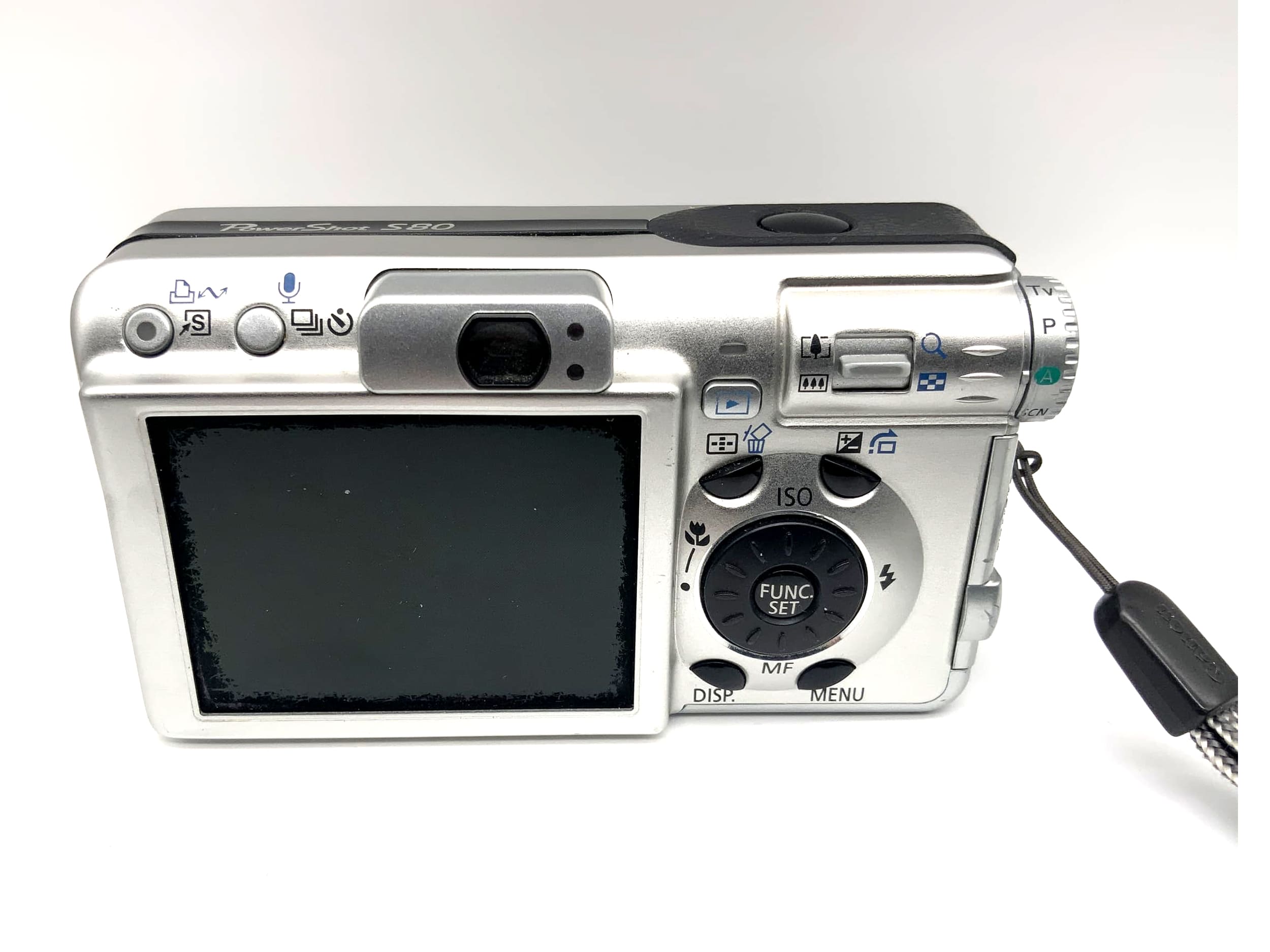 Canon Power Shot S80 mit Zoom Lens 3.6x 5.8-20.7mm 1:2.8-5-3 8.0 MP Ai AF