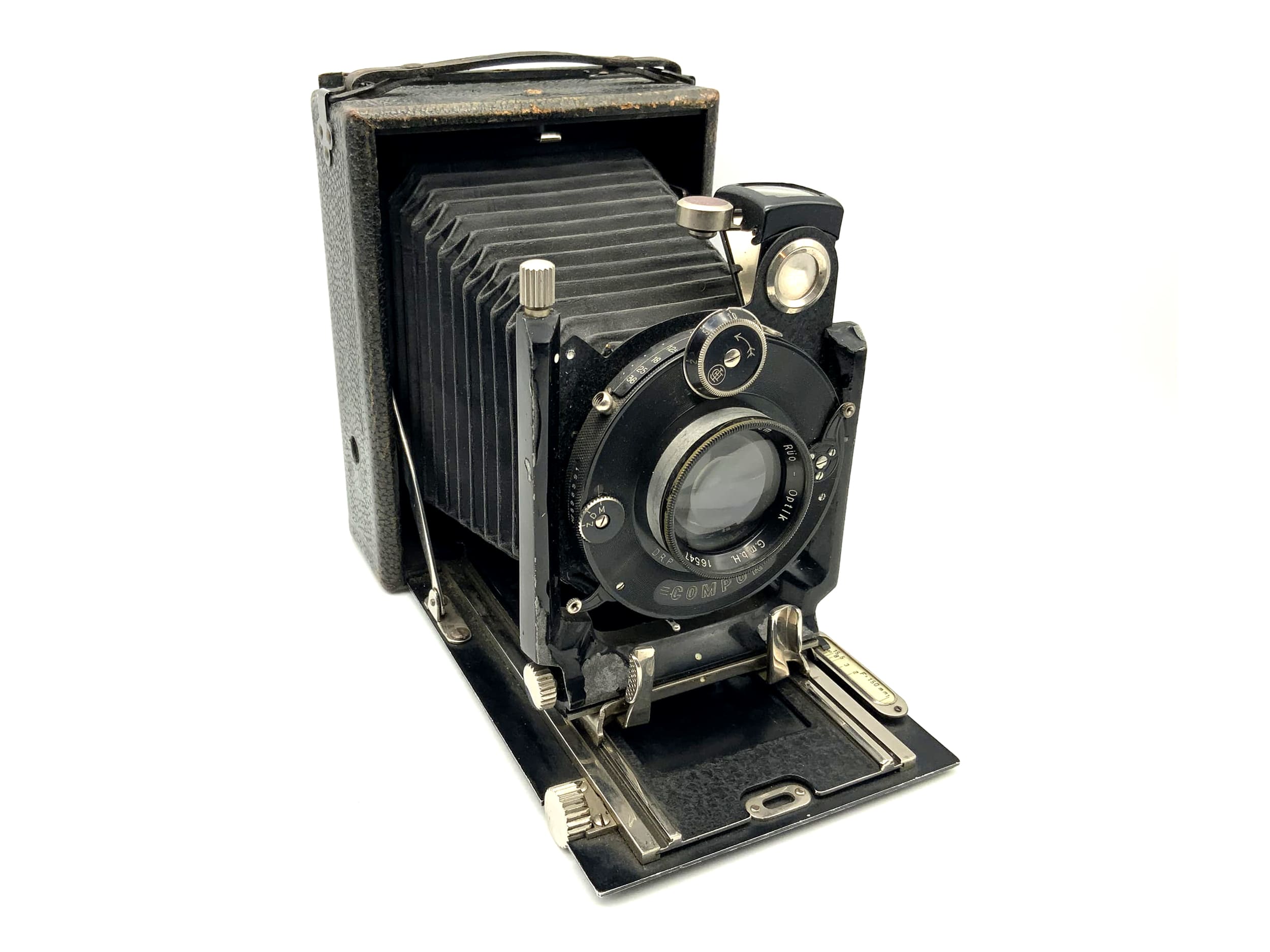 Rüo Optik plate camera with Acomar 1:4.5 F=15cm Compur analog camera