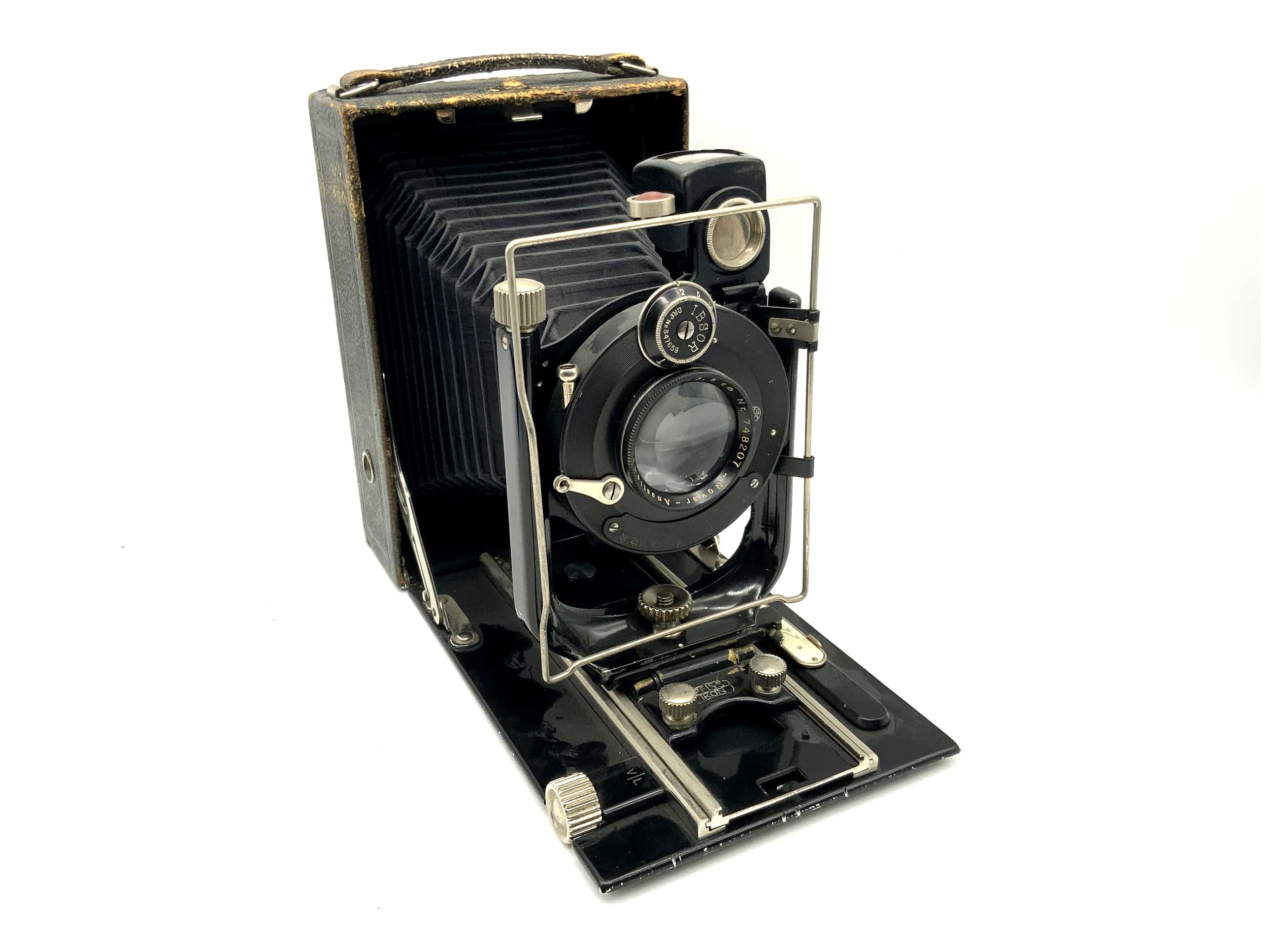 Zeiss Ikon Donata 227/7 plate camera with Novar Anastigmat 1:4.5 F=13.5cm