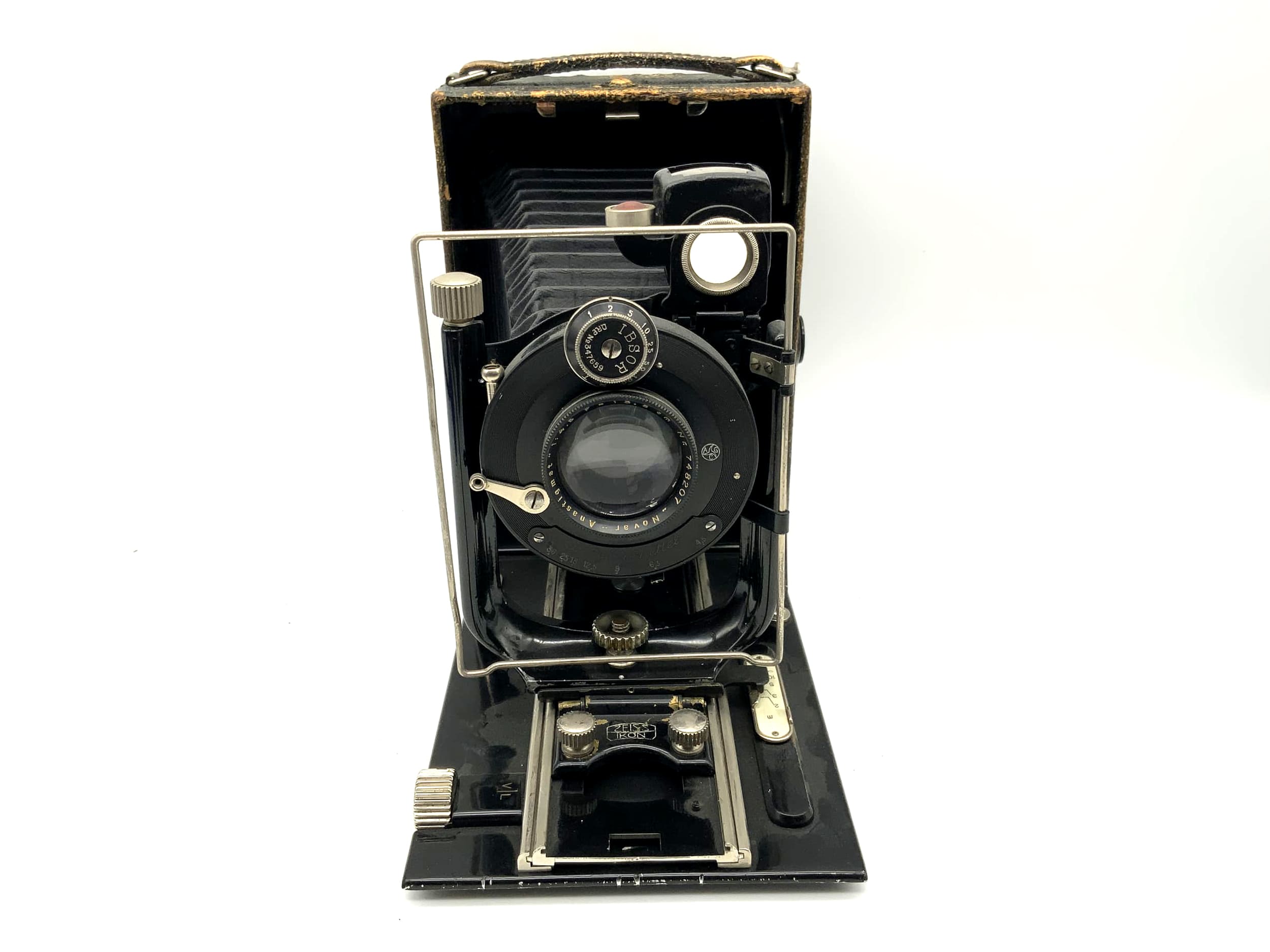 Zeiss Ikon Donata 227/7 plate camera with Novar Anastigmat 1:4.5 F=13.5cm