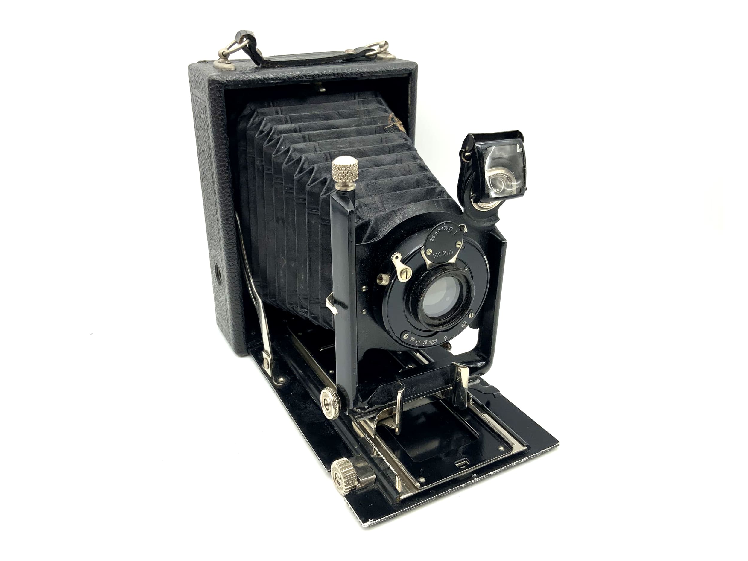 H. Bauer & Söhne plate camera with Double Anastigmat Splendar 1:6.8 F=135mm Vario