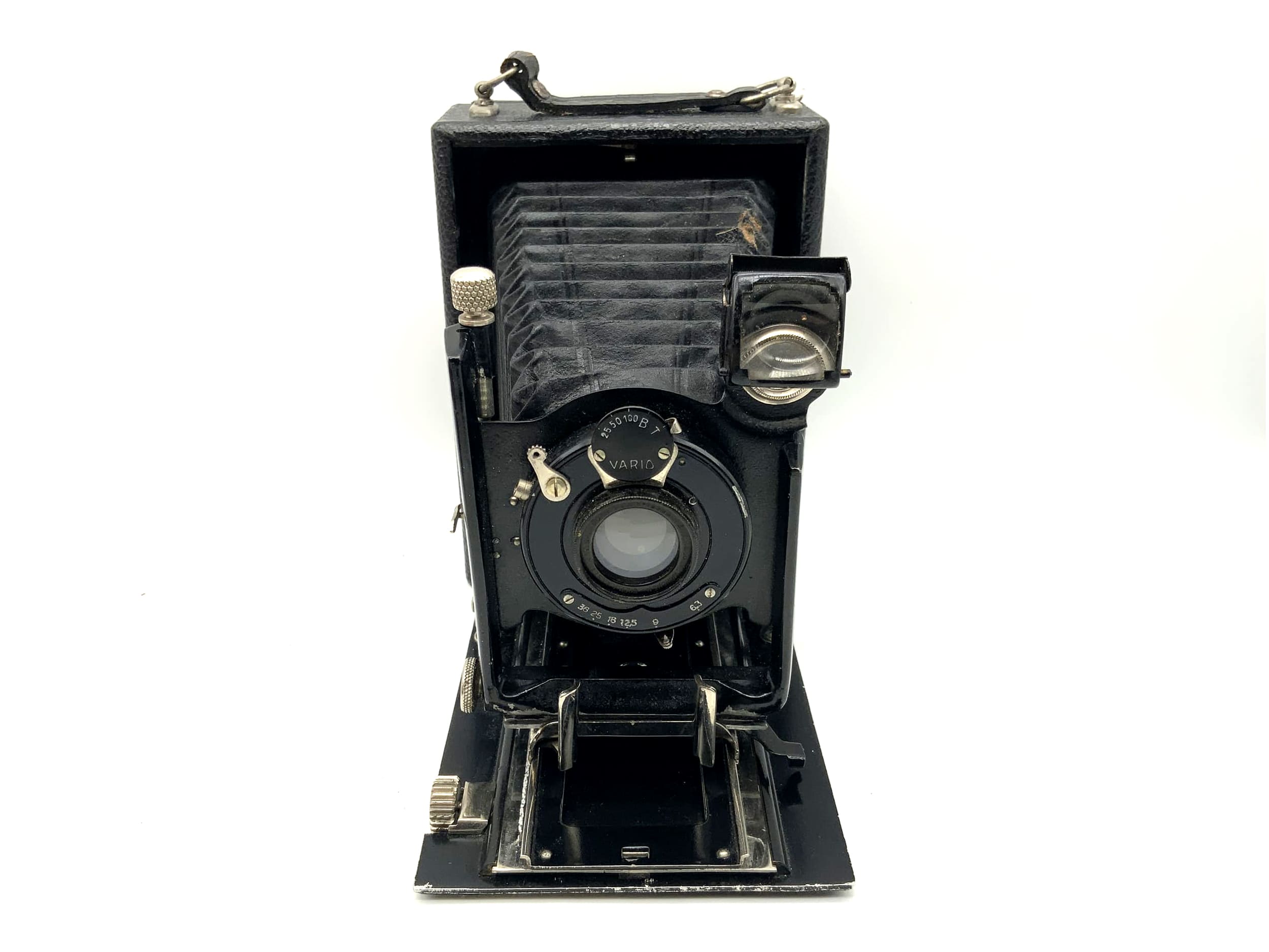H. Bauer & Söhne plate camera with Double Anastigmat Splendar 1:6.8 F=135mm Vario