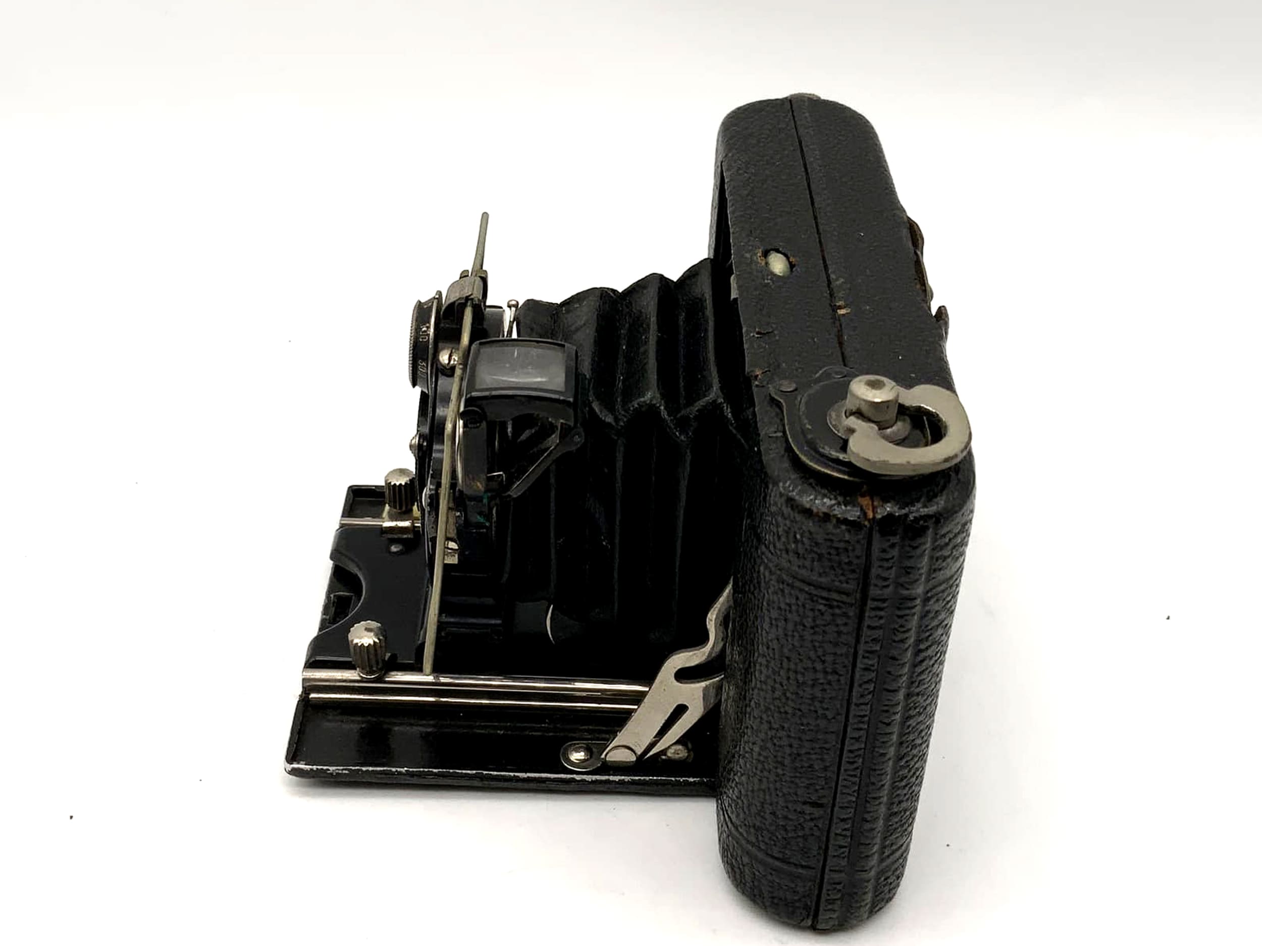 Appareil photo pliable Ica Icarette avec caméra analogique Dominar 1:4,5 F = 7,5 cm Compur 6x6