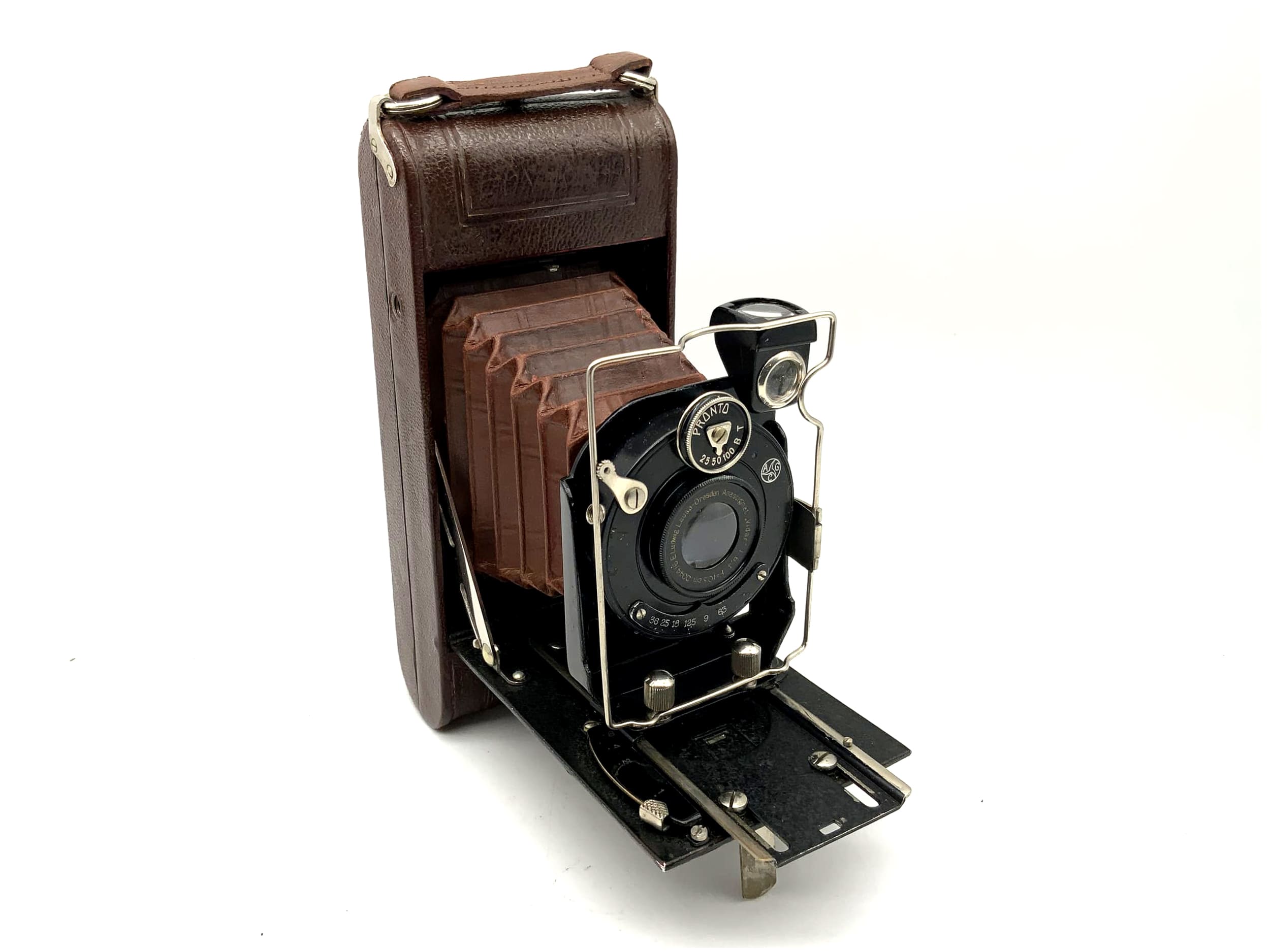 Caméra pliante avec Anastigmat Vidar 1:6,3 F=10,5cm Pronto caméra analogique caméra analogique