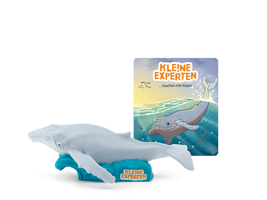 Tonie figures KLE!NE EXPERTEN dive with whales audio figure for Toniebox