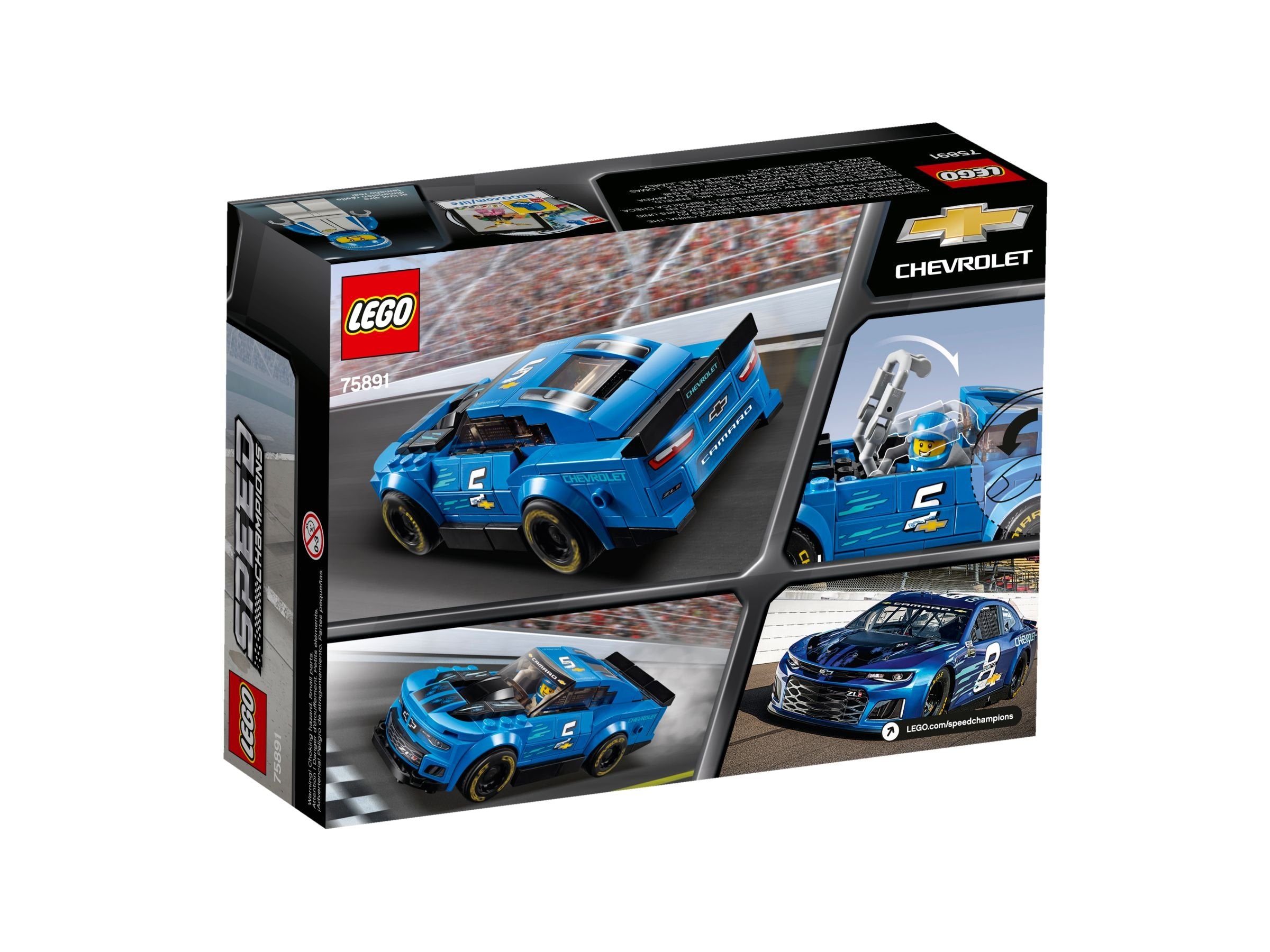 LEGO Speed Champions 75891 Voiture de course Chevrolet Camaro ZL1