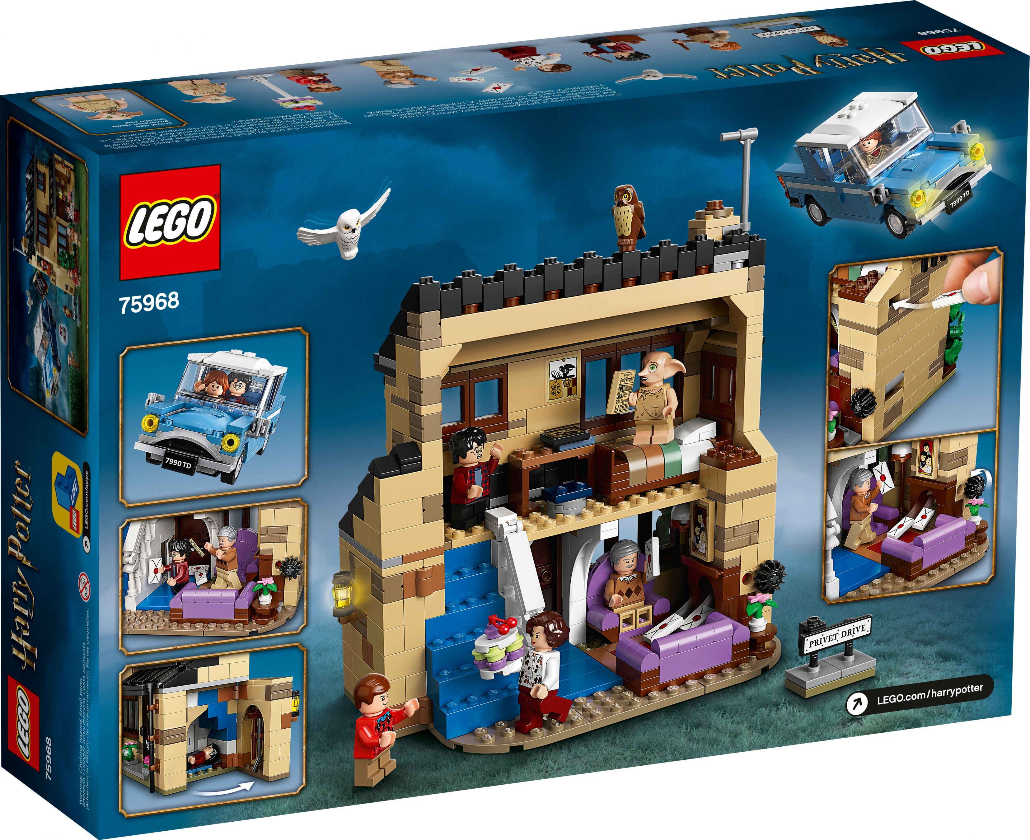 LEGO Harry Potter 75968 L'évasion de Privet Drive