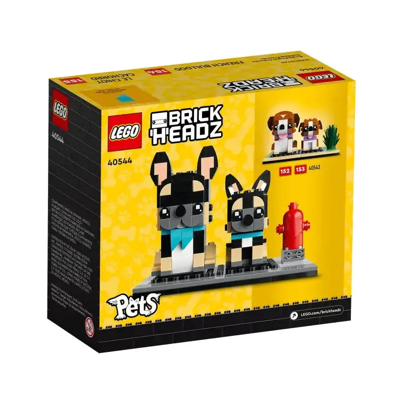 LEGO® Brickheadz Puppy and French Bulldog 40544