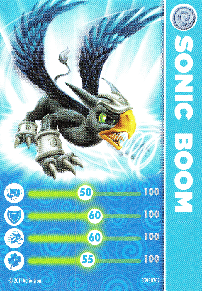 Skylanders Spyros Adventure Sonic Boom Karte