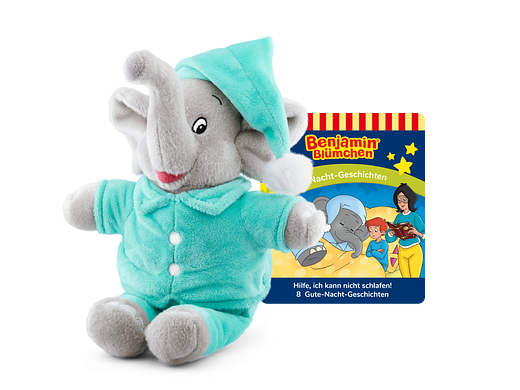 Tonie Figures Benjamin Blümchen Bedtime Stories - Plush Audio Figure for Toniebox