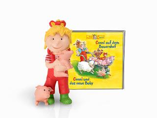 Figurines Tonie Conni à la ferme / Conni et le nouveau bébé figurine audio pour Toniebox