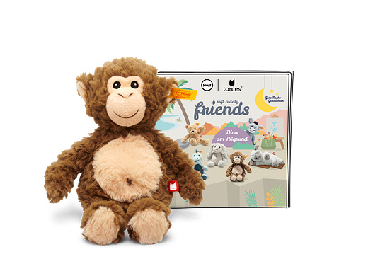 Tonie Figures Steiff Soft Cuddly Friends Bodo Chimpanzee Audio Figure for Toniebox