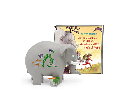 Tonie Figures We'll be back later, we have to go to Africa shortly. Audio figure for Toniebox