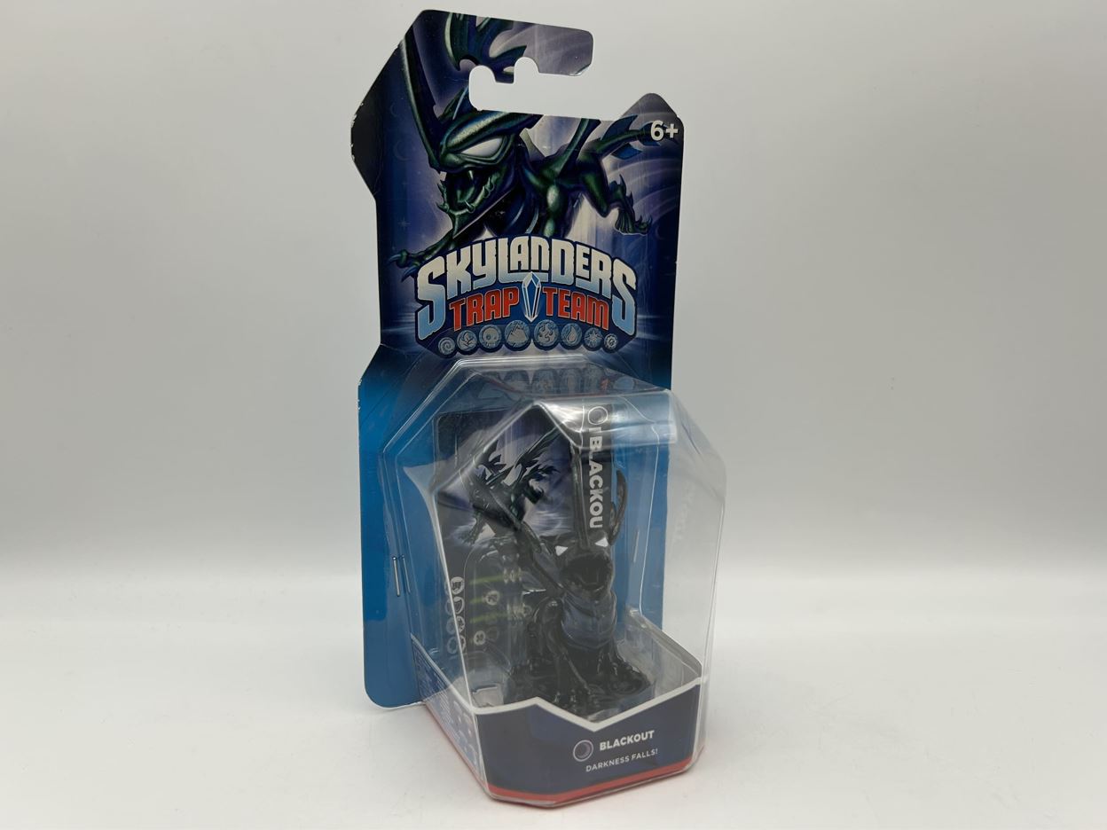 Skylanders Trap Team Figur Blackout in Originalverpackung OVP