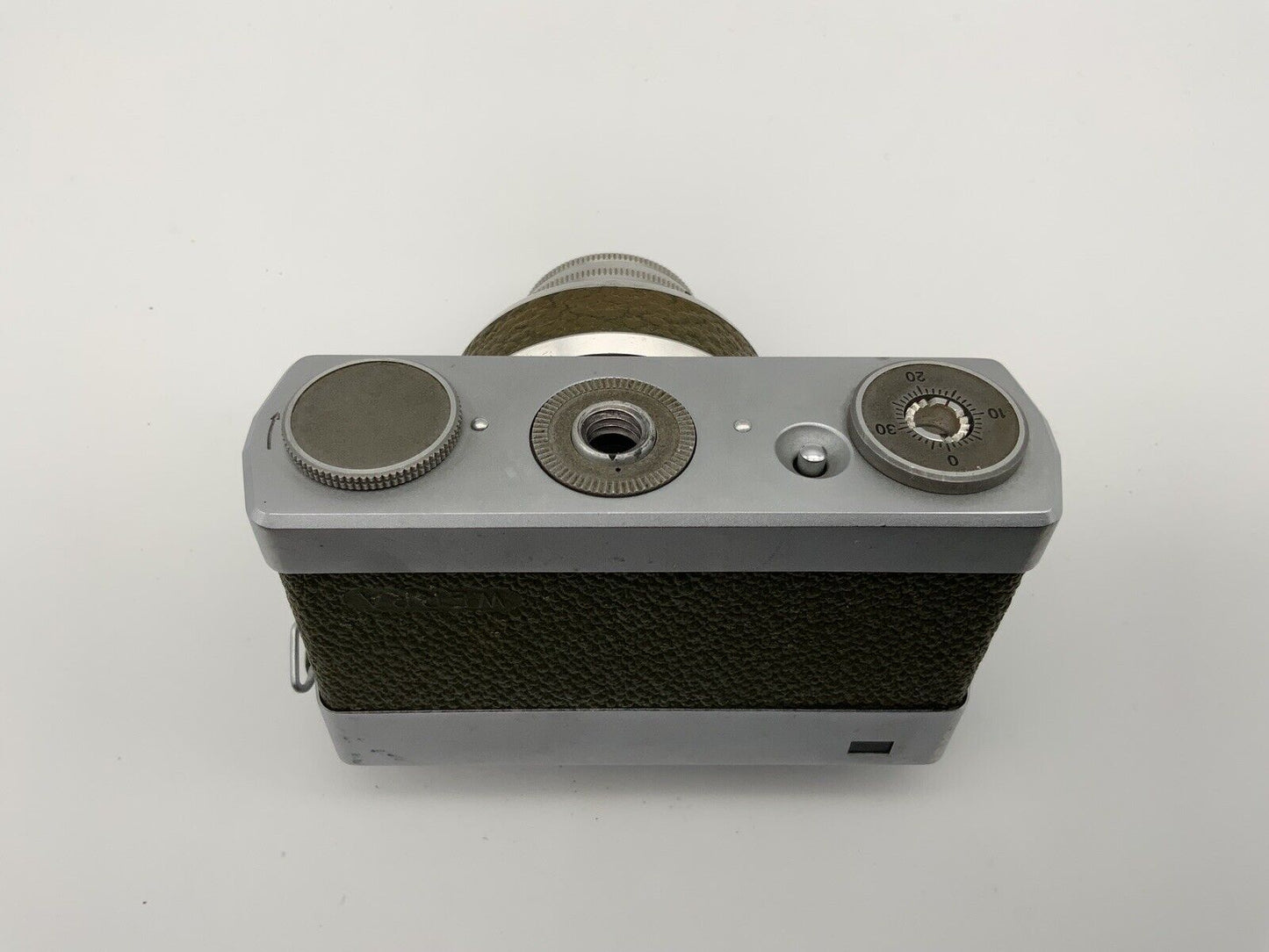 CARL ZEISS Werra 1 olive Tessar 2.8/50 compact camera 35mm analog camera