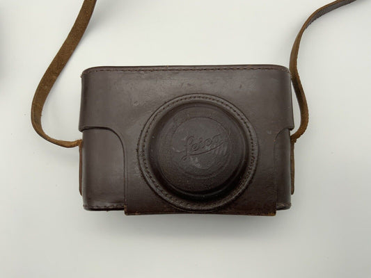 Orig. Leica Kameratasche Bereitschaftstasche braun Leder Tasche  1920s 1.52GEO.B