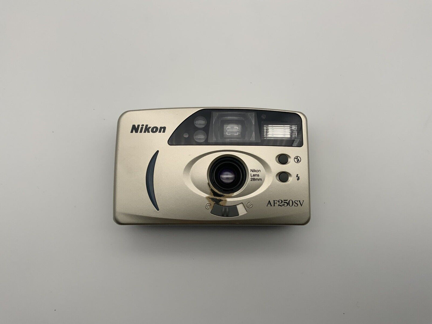 Nikon AF250SV Sucherkamera Kamera Nikon Lens 28 mm Analogkamera Autofokus