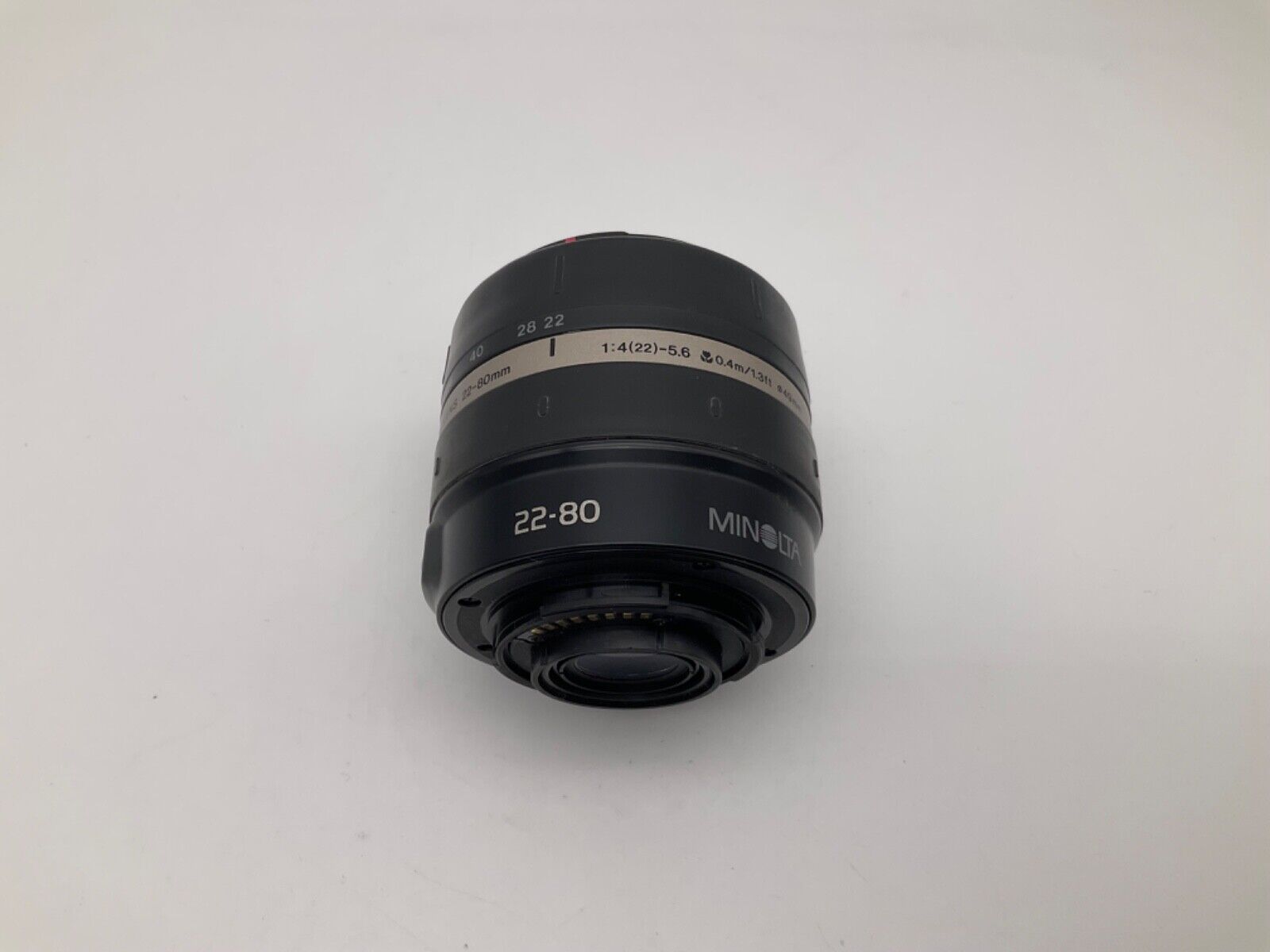 Minolta V Lens 22-80mm 1:4-4-5.6 lens digital (Minolta Vectis)