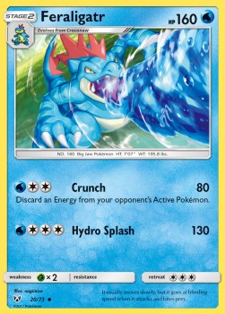 Feraligatr⁣ - Shining Legends⁣ (Uncommon)⁣ [20]