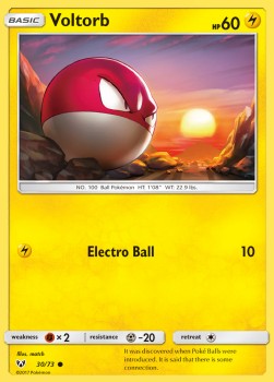 Voltorb⁣ - Shining Legends⁣ (Common)⁣ [30]
