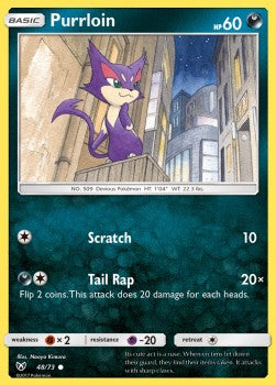 Purrloin⁣ - Shining Legends⁣ (Common)⁣ [48]