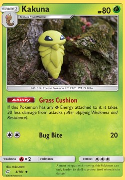 Kakuna⁣ - Team Up⁣ (Uncommon)⁣ [4]