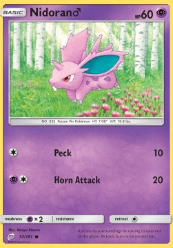 Nidoran &male;⁣ - Team Up⁣ (Common)⁣ [57]