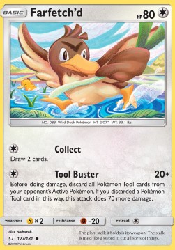 Farfetch'd⁣ - Team Up⁣ (Uncommon)⁣ [127]