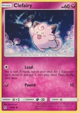 Clefairy⁣ - Hidden Fates⁣ (Common)⁣ [38]