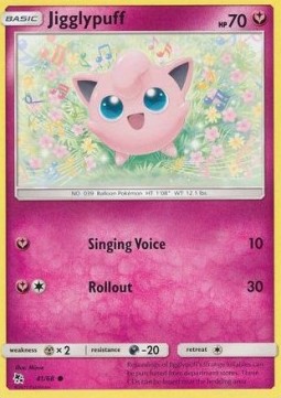 Jigglypuff⁣ - Hidden Fates⁣ (Common)⁣ [41]