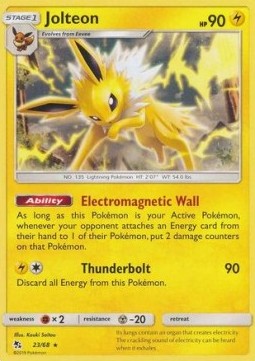 Jolteon⁣ - Hidden Fates⁣ (Rare)⁣ [23]