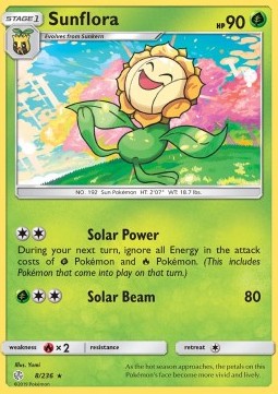 Sunflora⁣ - Cosmic Eclipse⁣ (Rare)⁣ [8]