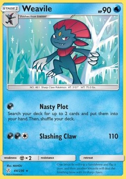 Weavile⁣ - Cosmic Eclipse⁣ (Rare)⁣ [44]