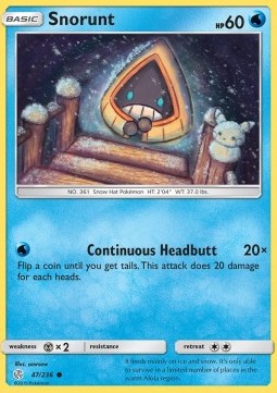 Snorunt⁣ - Cosmic Eclipse⁣ (Common)⁣ [47]