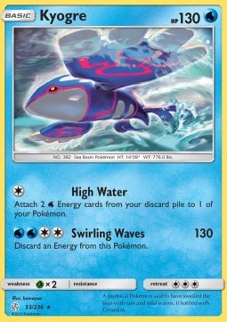 Kyogre⁣ - Cosmic Eclipse⁣ (Rare)⁣ [53]