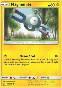 Magnemite⁣ - Cosmic Eclipse⁣ (Common)⁣ [68]