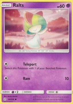 Ralts⁣ - Cosmic Eclipse⁣ (Common)⁣ [80]