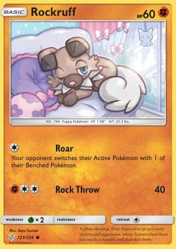 Rockruff⁣ - Cosmic Eclipse⁣ (Common)⁣ [123]