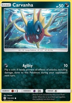 Carvanha⁣ - Cosmic Eclipse⁣ (Common)⁣ [132]