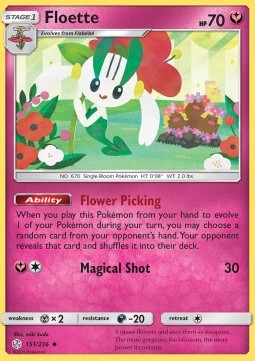 Floette⁣ - Cosmic Eclipse⁣ (Uncommon)⁣ [151]