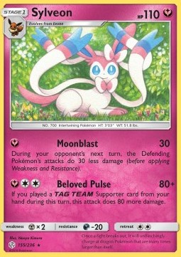 Sylveon⁣ - Cosmic Eclipse⁣ (Rare)⁣ [155]